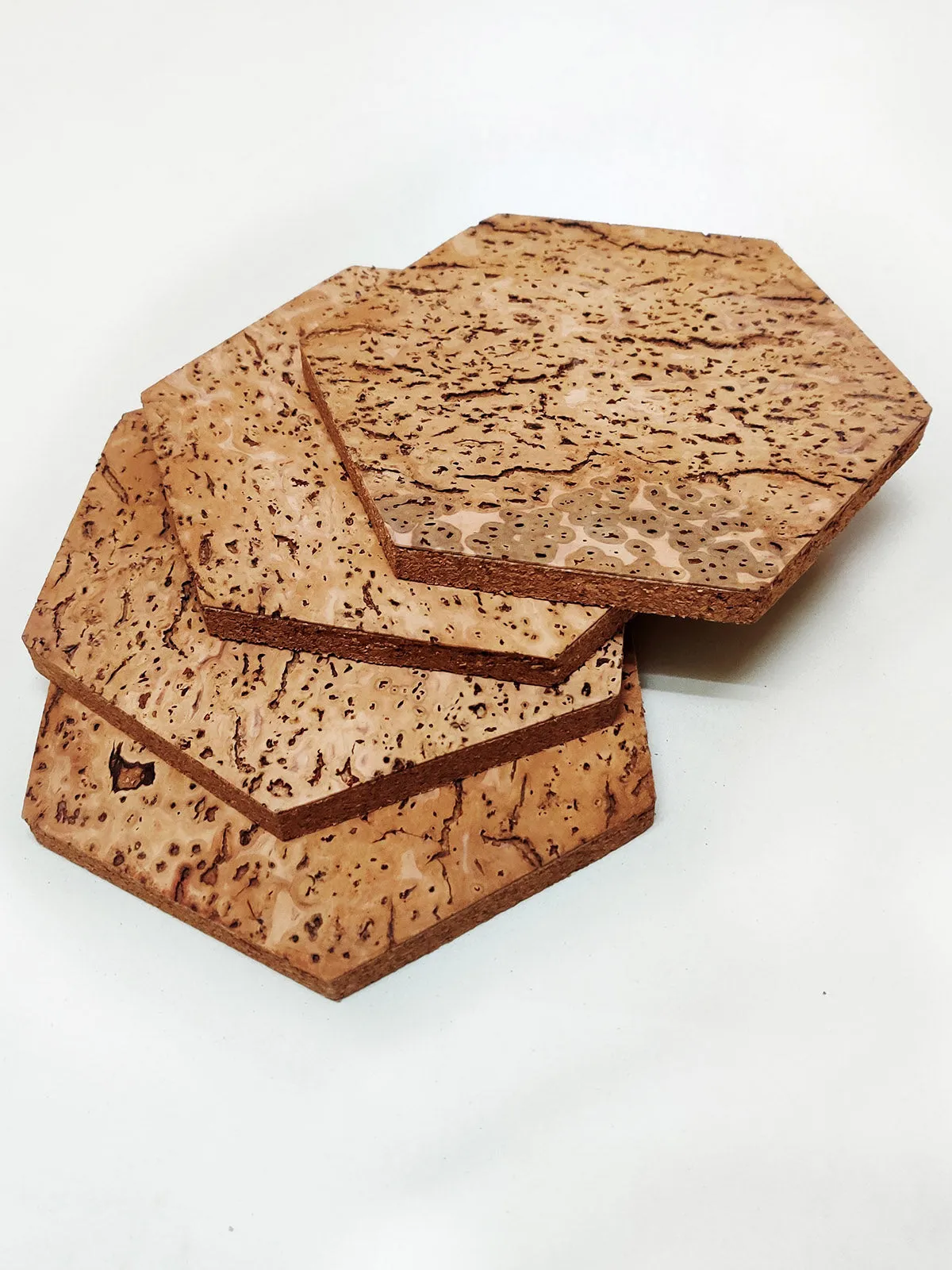 Cork Coasters Set Of 4