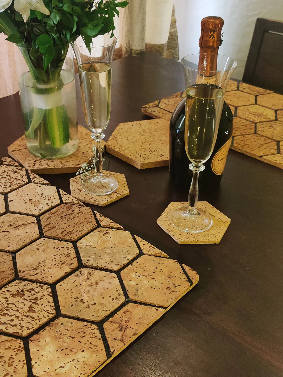 Cork Placemats Set Of 6