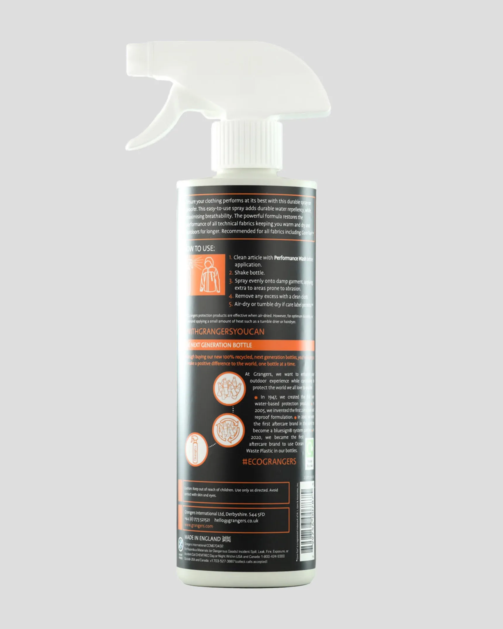 Grangers Performance Repel Plus - Uncoloured