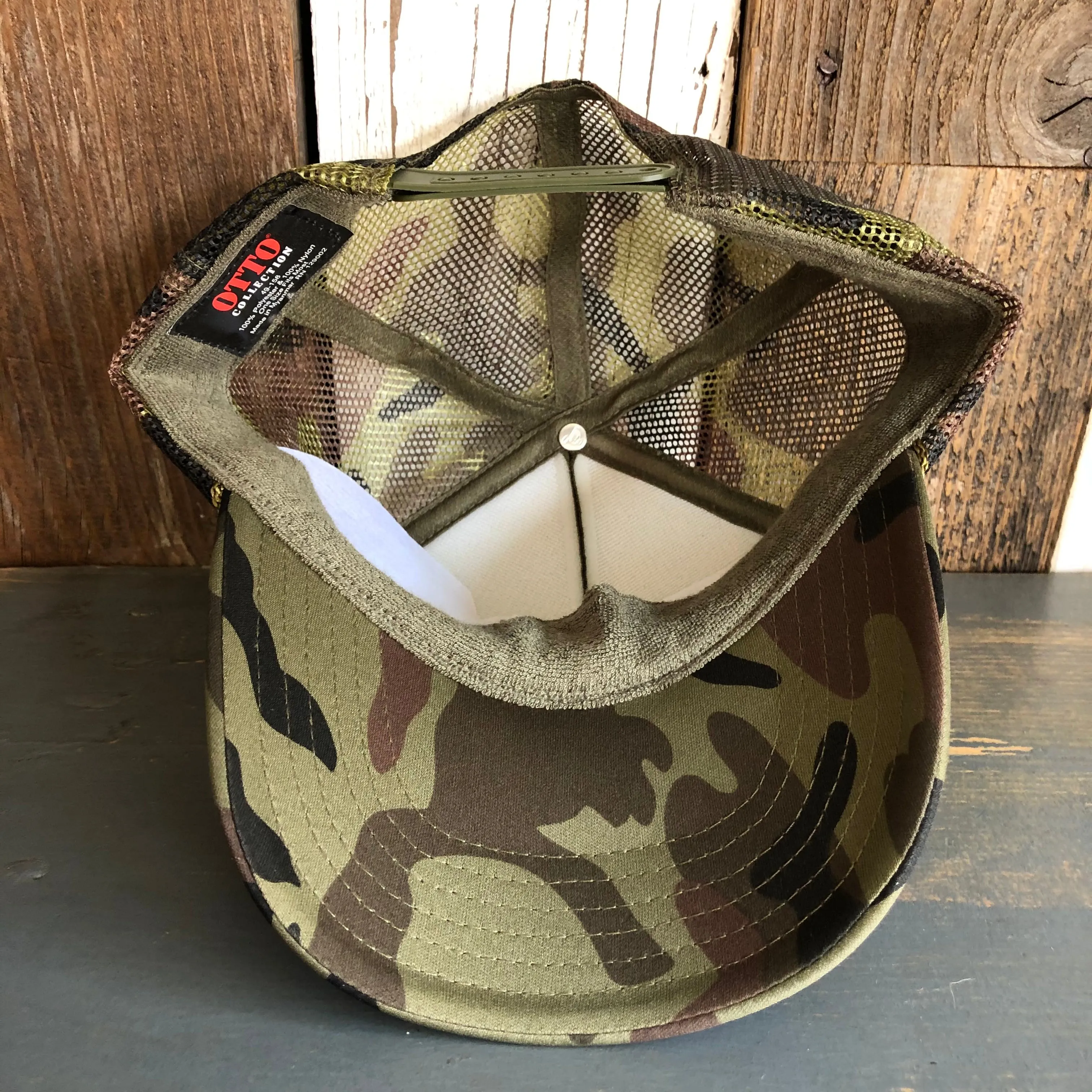 Hermosa Beach HIGH HEAT Trucker Hat - Camouflage/Olive