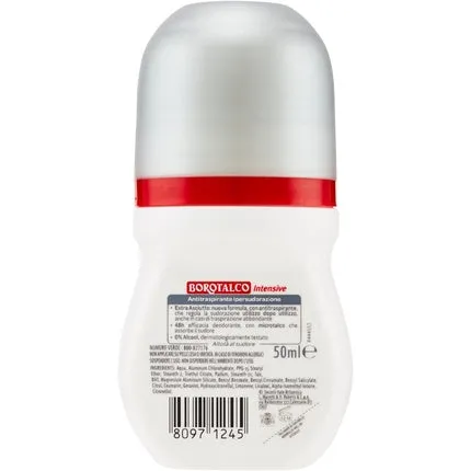 Intensive roll-on deodorant 50ml, Borotalco