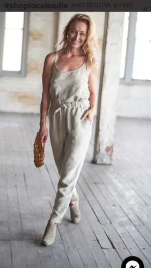 Linen Pant Natural