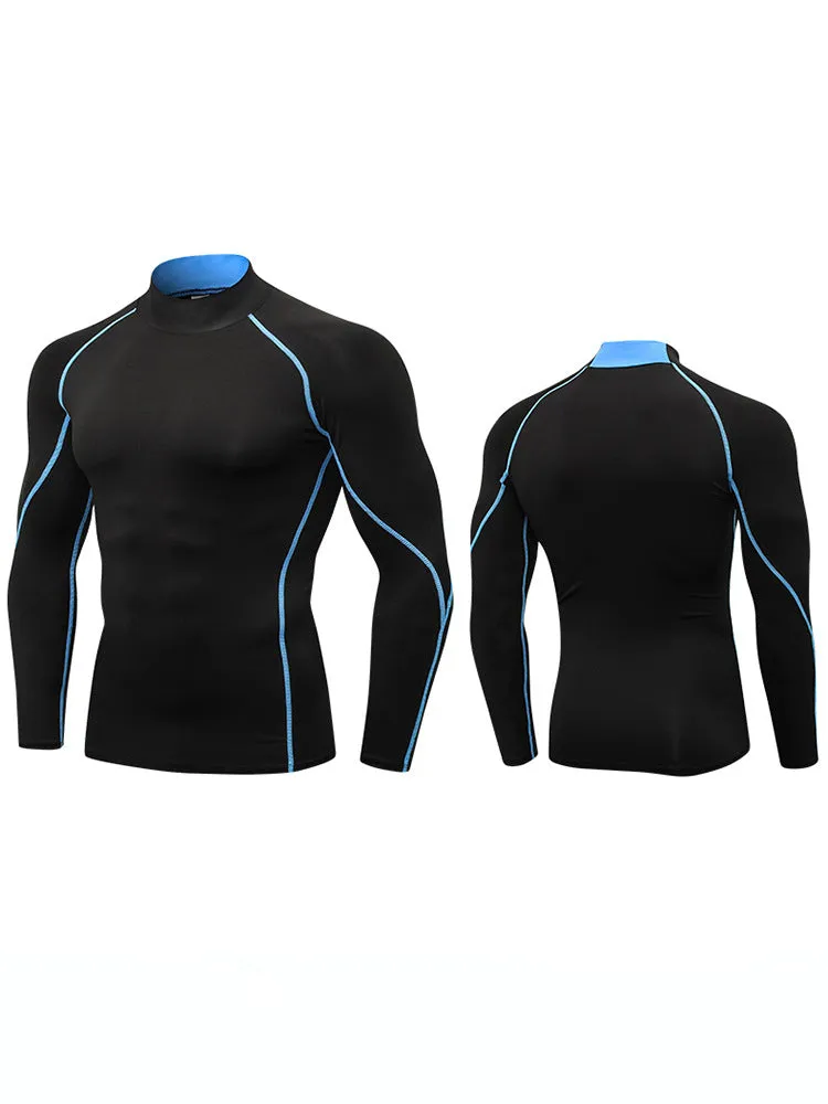 Men's Quick Dry Stretch Sports Long Sleeve