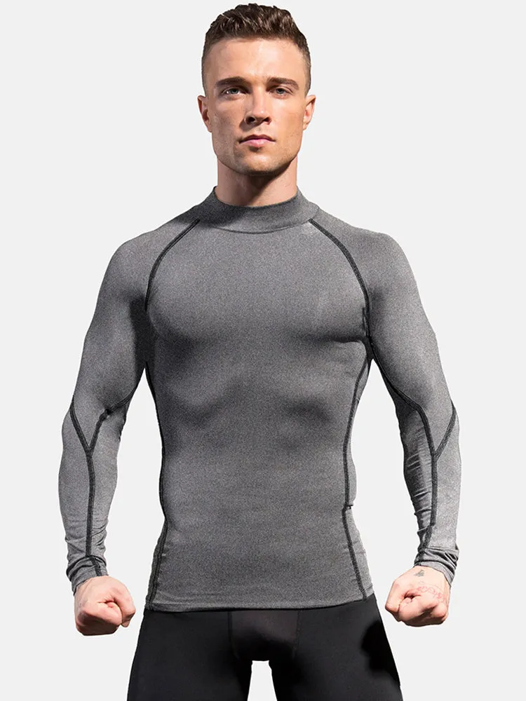 Men's Quick Dry Stretch Sports Long Sleeve
