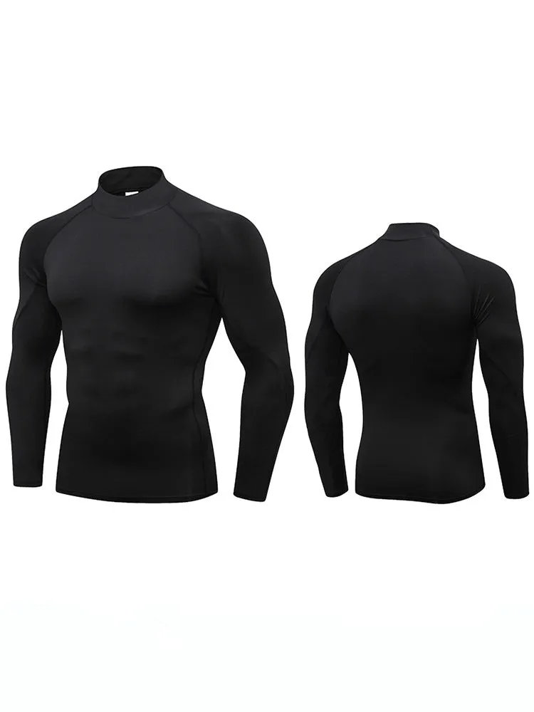 Men's Quick Dry Stretch Sports Long Sleeve