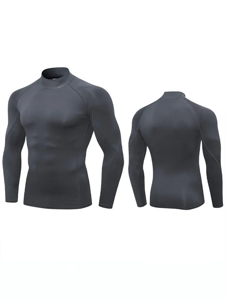 Men's Quick Dry Stretch Sports Long Sleeve