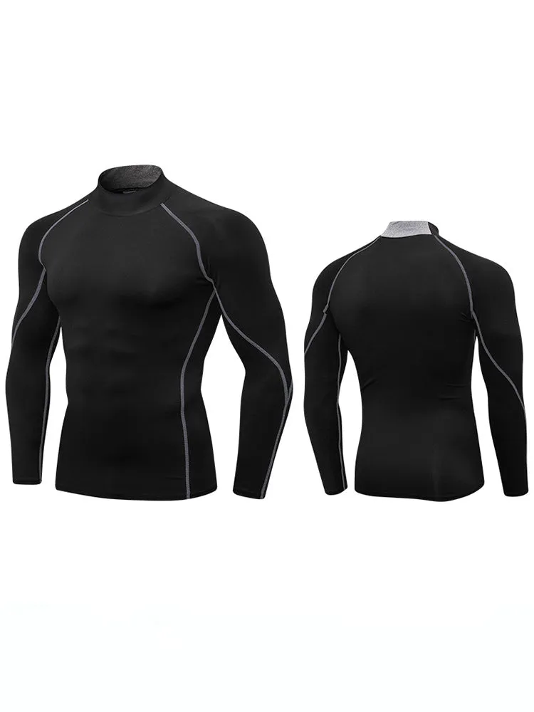Men's Quick Dry Stretch Sports Long Sleeve