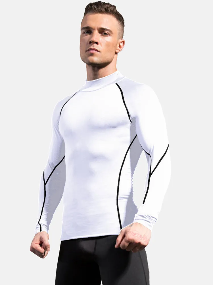 Men's Quick Dry Stretch Sports Long Sleeve