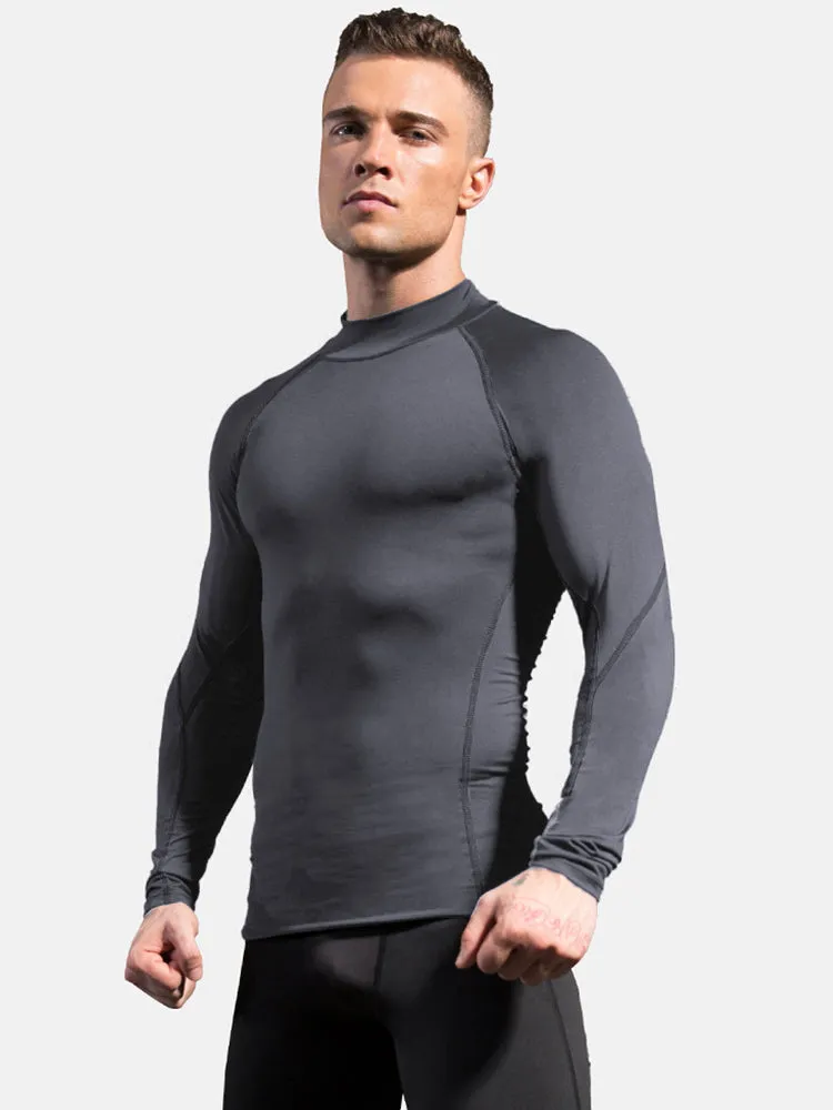 Men's Quick Dry Stretch Sports Long Sleeve