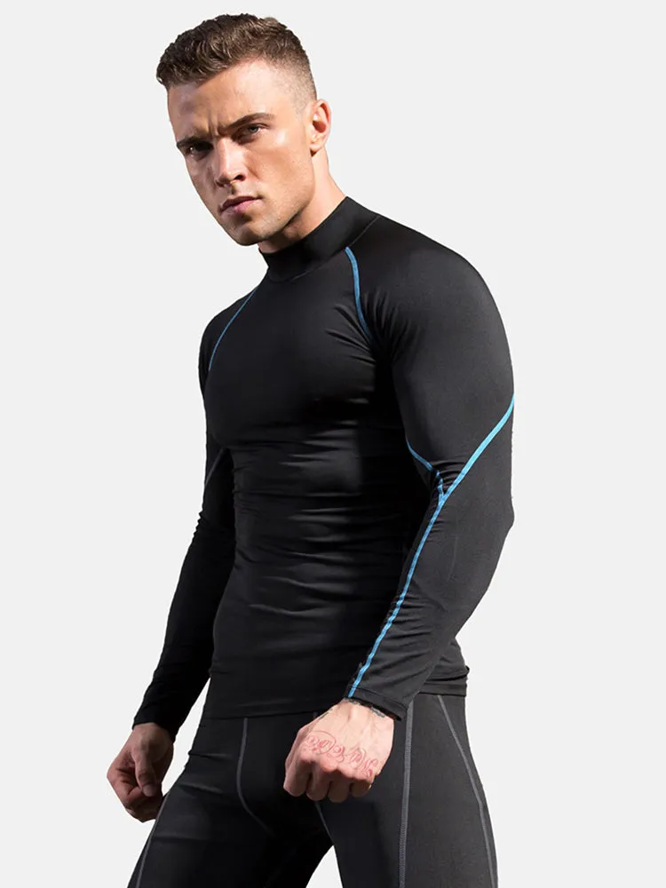 Men's Quick Dry Stretch Sports Long Sleeve