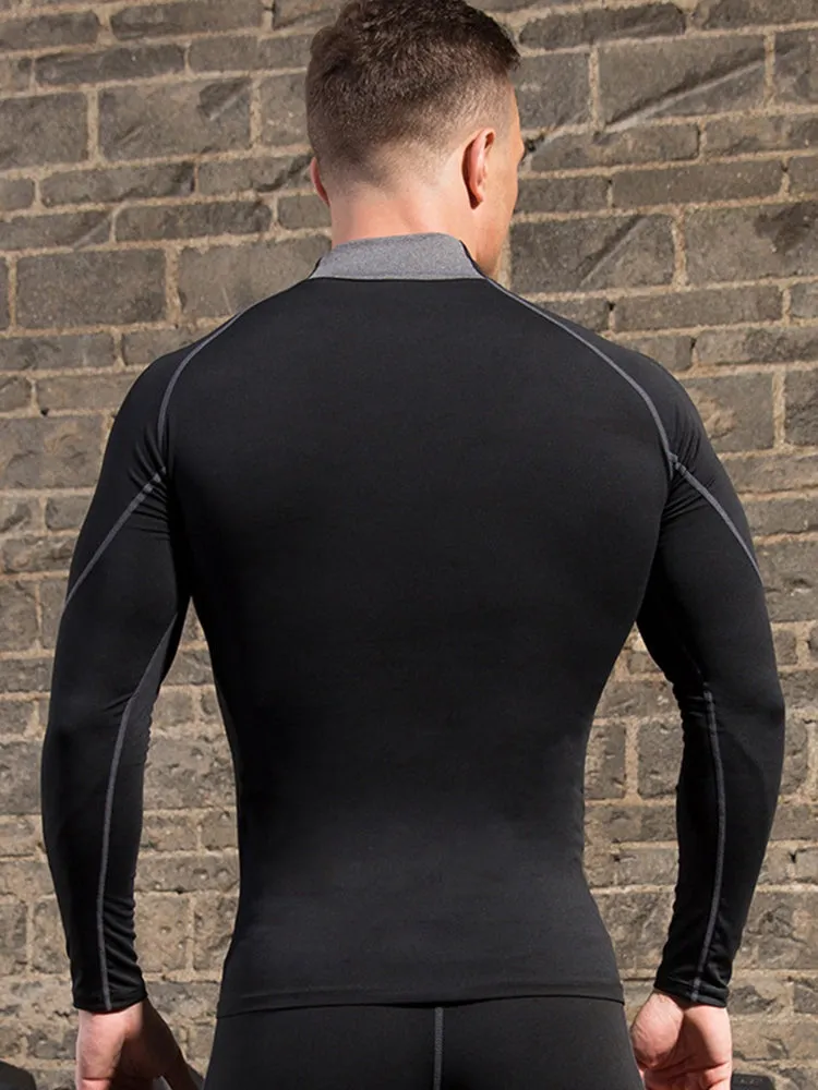 Men's Quick Dry Stretch Sports Long Sleeve