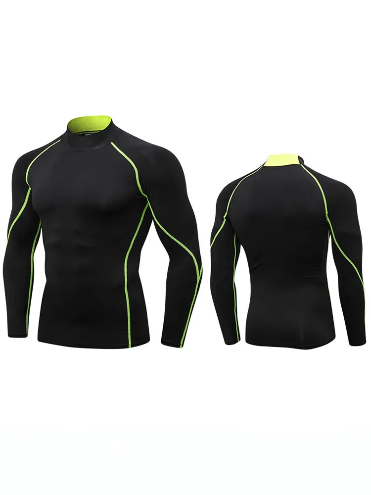 Men's Quick Dry Stretch Sports Long Sleeve