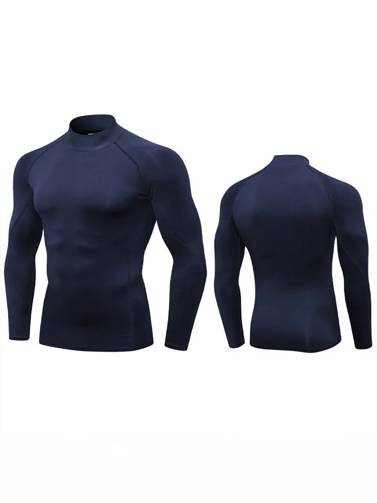 Men's Quick Dry Stretch Sports Long Sleeve
