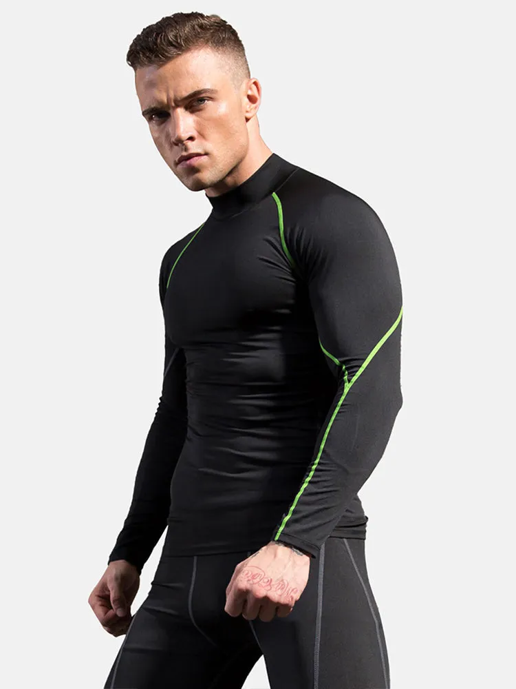 Men's Quick Dry Stretch Sports Long Sleeve