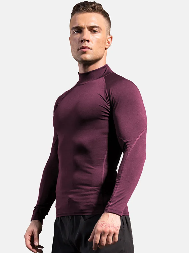 Men's Quick Dry Stretch Sports Long Sleeve