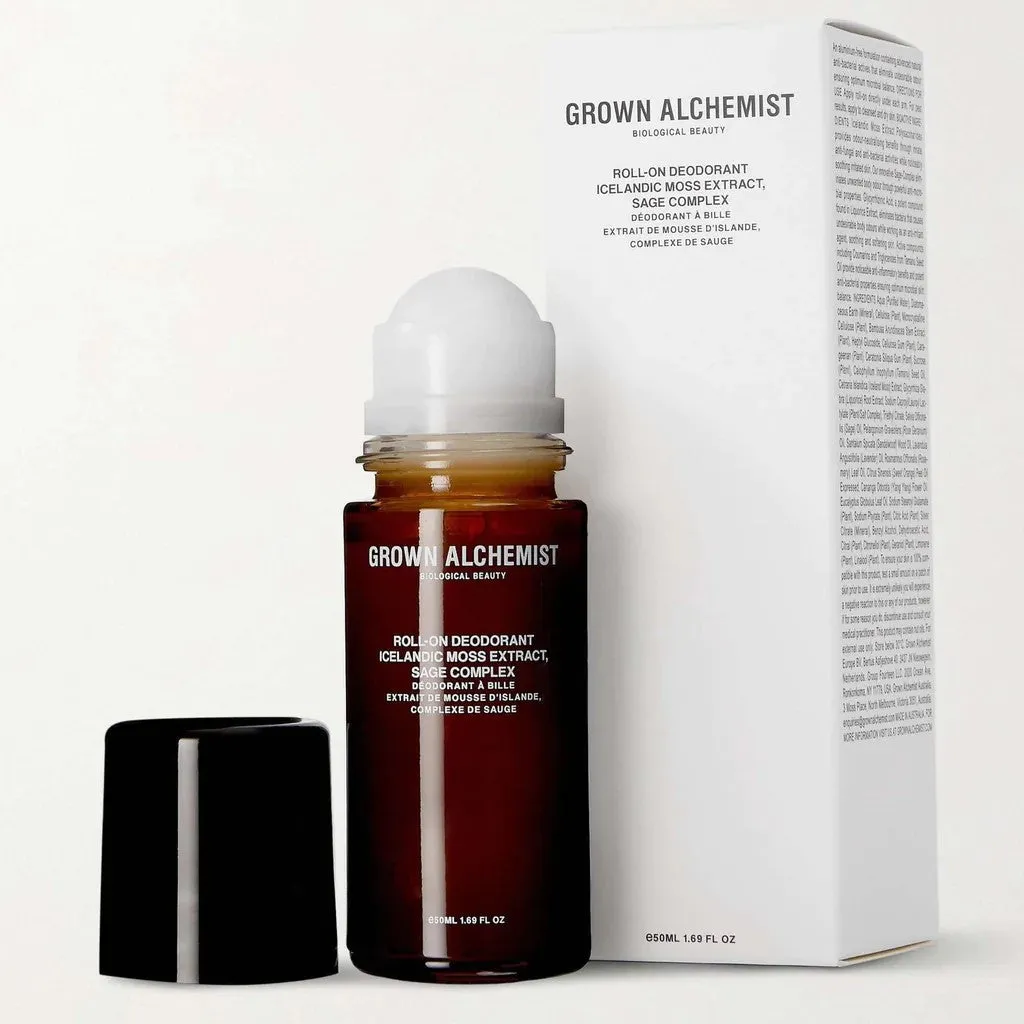 Roll-On Deodorant (Icelandic Moss Extract   Sage)